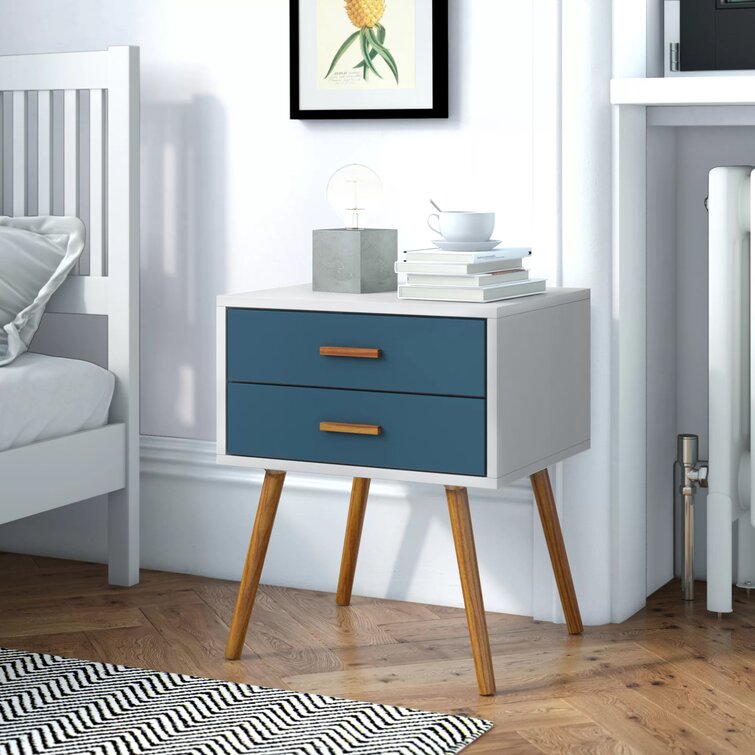 Wayfair bedside deals tables grey